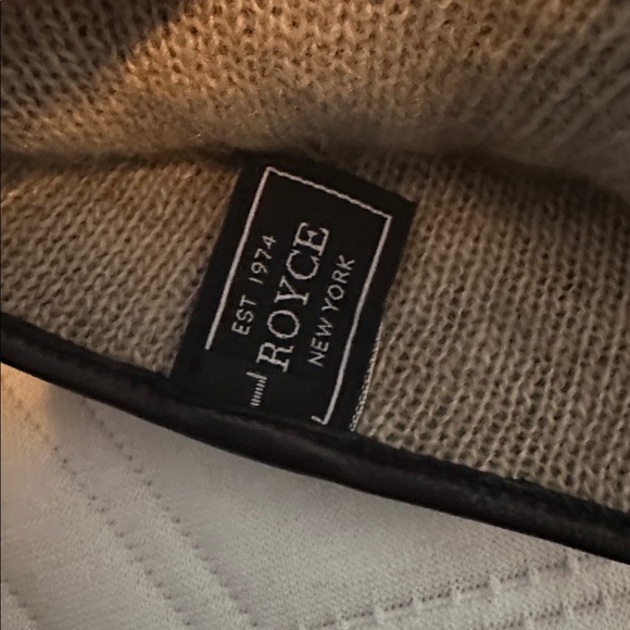 ROYCE Touchscreen Leather Mens Gloves with 100% Cashmere Lining. Size L. - Picture 4 of 9